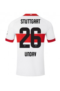 Stuttgart Deniz Undav #26 Voetbaltruitje Thuis tenue 2024-25 Korte Mouw